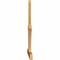 Ekena Millwork Richland Rough Sawn Timber Gable Bracket, Western Red Cedar, 96"W x 48"H x 2"D x 4"F, 12/12 Pitch GBW096X48X0204RIC00RWR - alternate 2